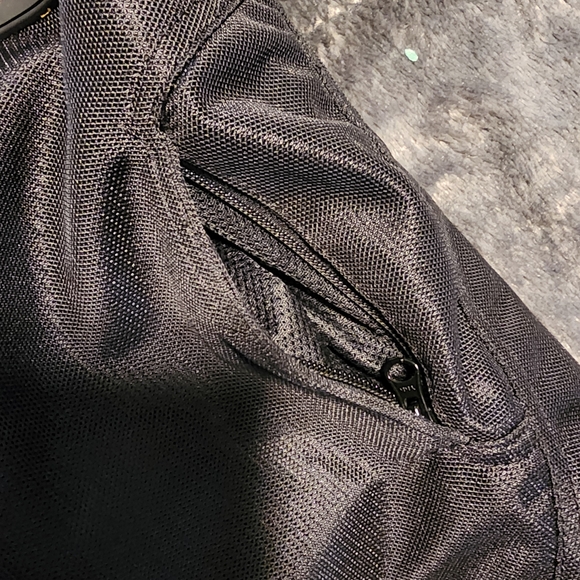 ICON Hooligan 54 Womens Moto Jacket Padded Lined with Silver Stars - Picture 12 of 13